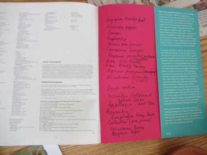 Victoria's list in the Popes book