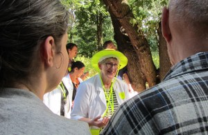 Shuffle Bobby Baker in the trees