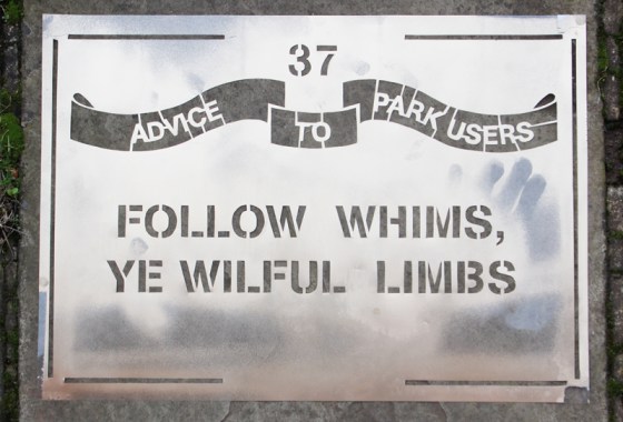 megan garrett-jones advice to park users